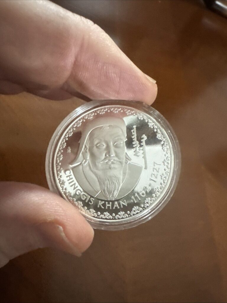Read more about the article Coins Mongolia 5000 Togrog 1996 Proof
