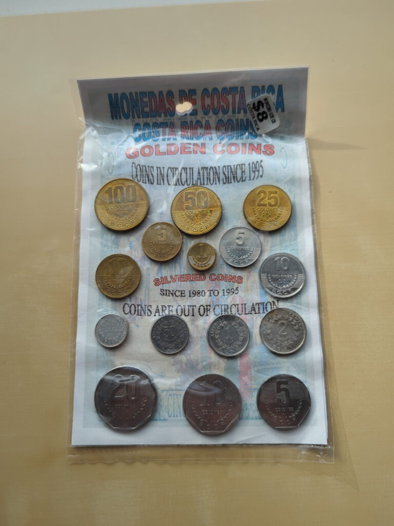 Read more about the article Monedas De Costa Rica 1980-1995 and 1995+ Collection