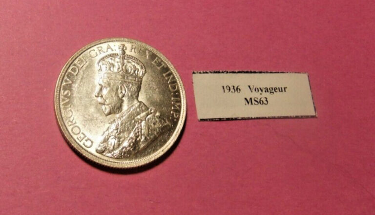 Read more about the article 1936 Canada Silver Dollar – Appears MS63