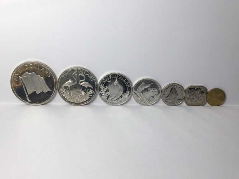 Read more about the article 1974 Commonwealth of the Bahamas Seven Coin Set.