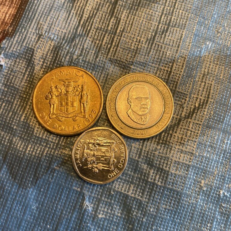 Read more about the article World Coin: 2901 $20  Jamaica 2018  1993 $1- 3 Coins