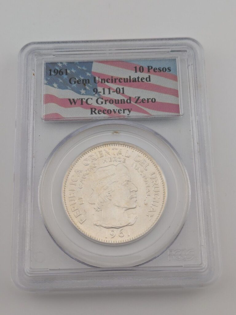 Read more about the article 1961 Uruguay 10 Pesos WTC Ground Zero Recovery Gem Uncirculated PCGS