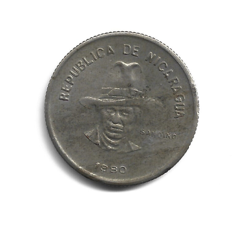 Read more about the article World Coins – Nicaragua 50 Centavos 1980  Coin KM# 42