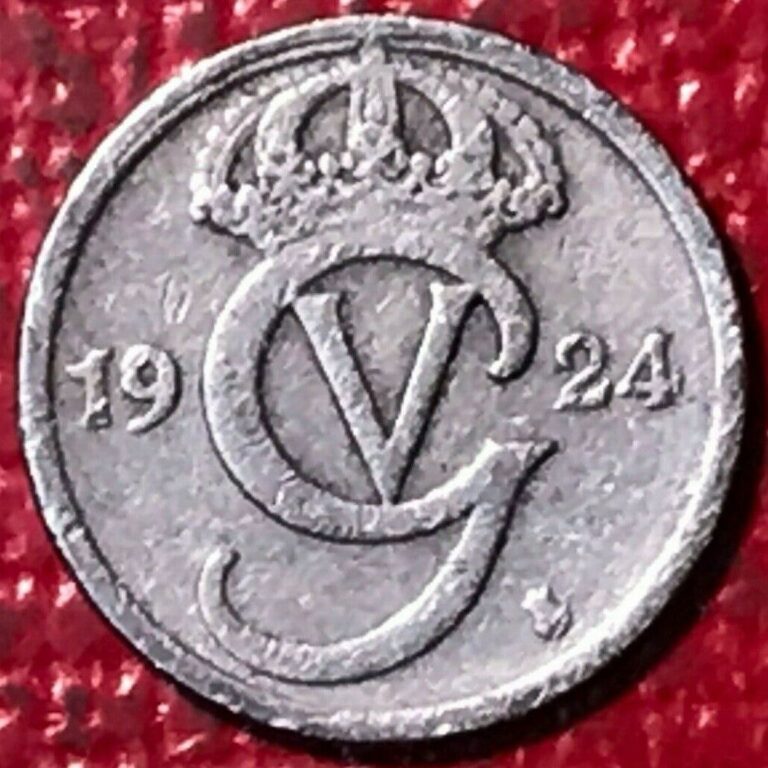 Read more about the article VERY NICE 1924 SWEDEN 10 ORE COINS-NOV302