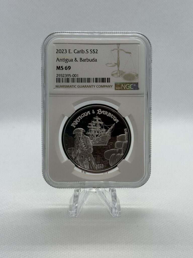 Read more about the article 2023 Antigua and Barbuda Rumrunner 1oz Silver NGC MS69. 25 000 Mintage