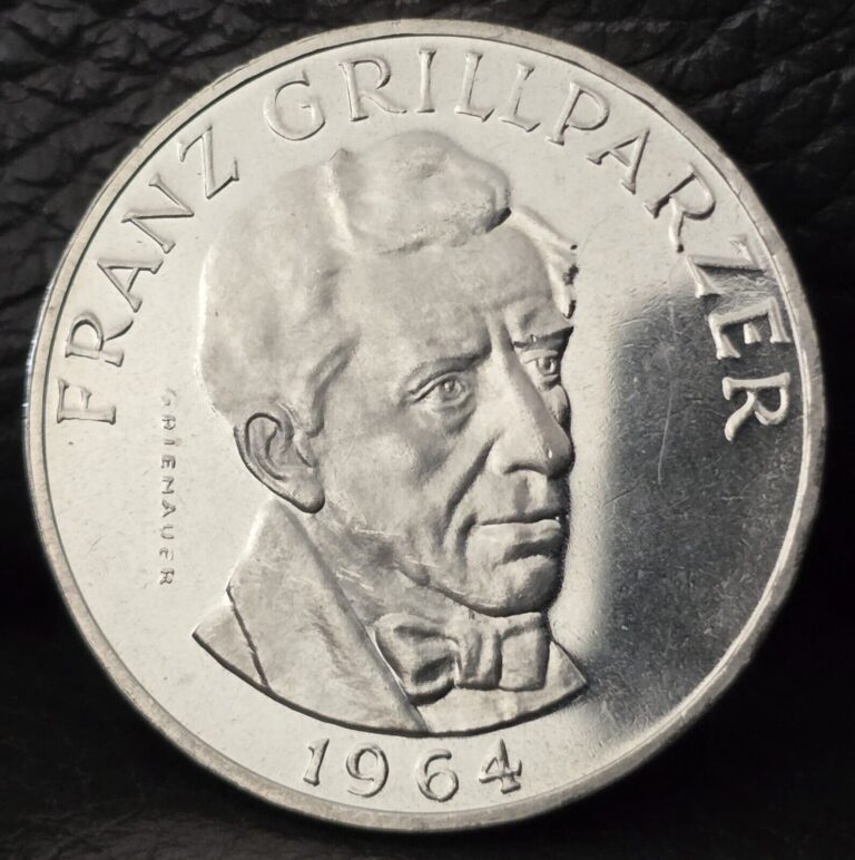 Read more about the article 1964 Austria 25 Schilling Silver Coin – Rare Deep Cameo Proof- Edge Lettering