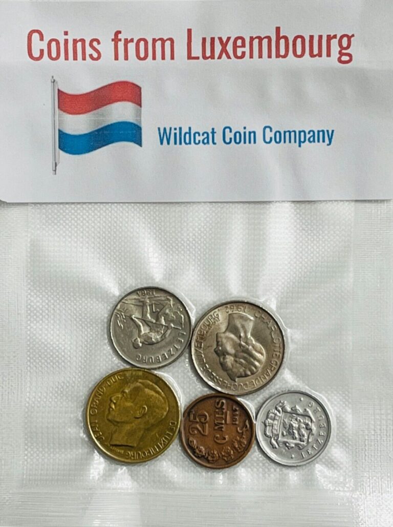 Read more about the article Luxembourg Coins – 5 Random Coins – Free Shipping