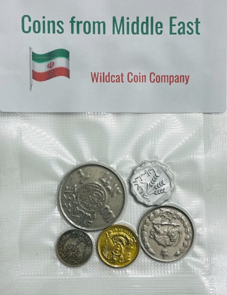 Read more about the article Middle East Coins – 5 Random Coins – Free Shipping