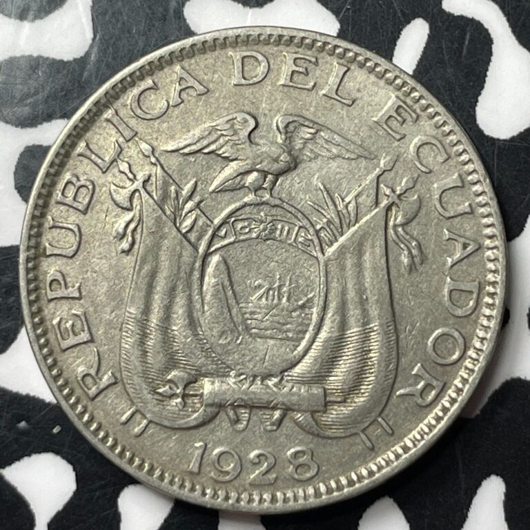 Read more about the article 1928 Ecuador 10 Centavos Lot#E9420