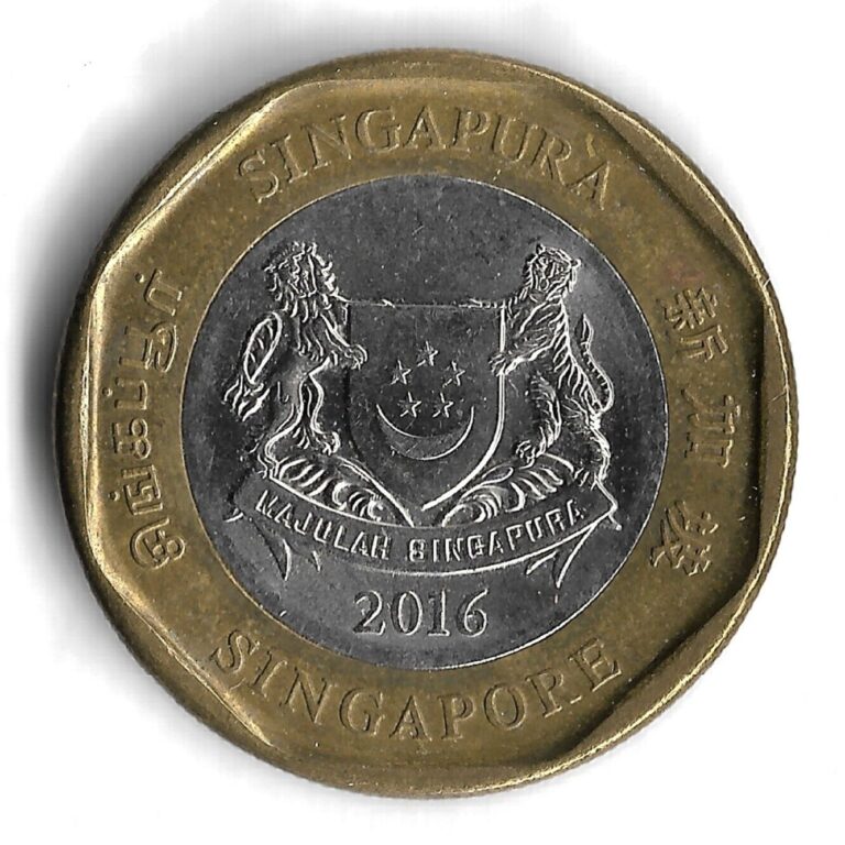 Read more about the article 2016 Singapore 1 Dollar World Coin – KM# 314