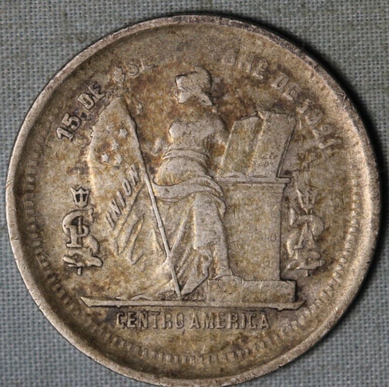 Read more about the article 1895 Honduras Silver 25 Centavos KM#50 Key Date 12 000 Minted