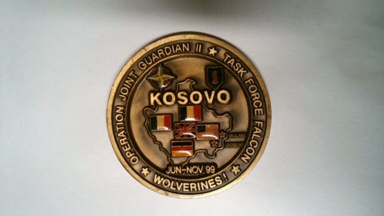 Read more about the article CHALLENGE COIN 94TH ENGINEER COMBAT BATTALION (HEAVY) CAMP BONDSTEEL KOSOVO