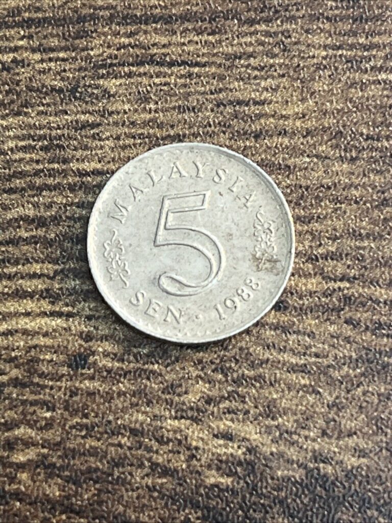 Read more about the article 1988 Malaysia 5 Five Sen Actual Coin TK9314*