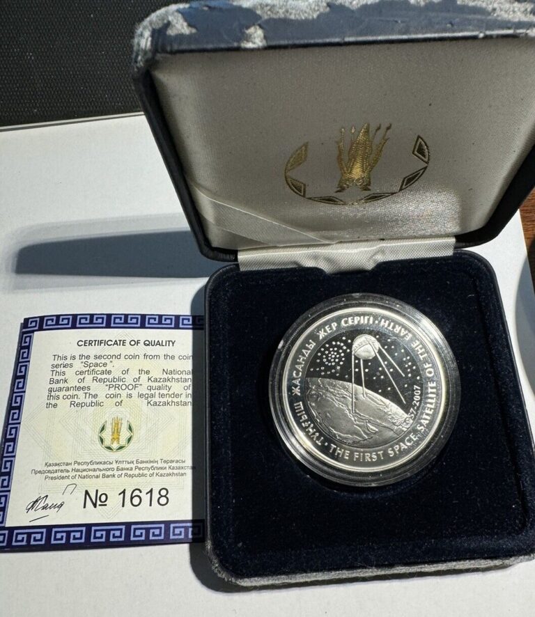 Read more about the article Kazakhstan 500 Tenge 2007 Silver Proof Limited Edition