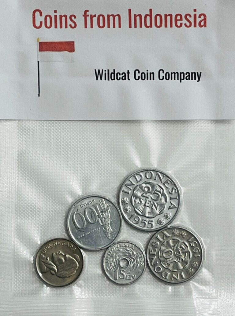 Read more about the article Indonesia Coins – 5 Random Coins – Free Shipping