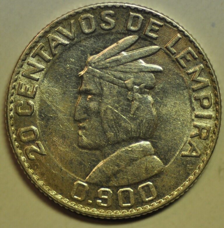 Read more about the article mw24715 Honduras;  Silver 50 Centavos 1951 Philadelphia Mint  Chief Lempira