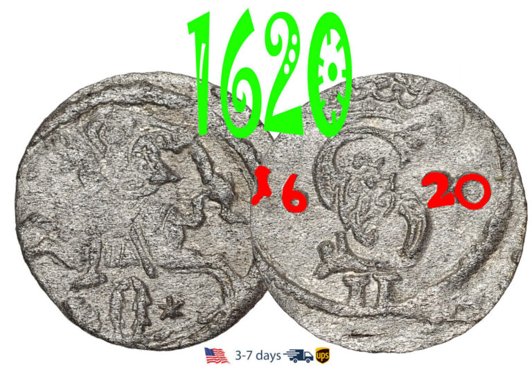 Read more about the article Lithuania Dwudenar 2 Denar 1620 – Sigismund III Silver Coin #23114