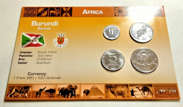 Read more about the article Littleton World Coin Set – Burundi  – 4 Coin Set