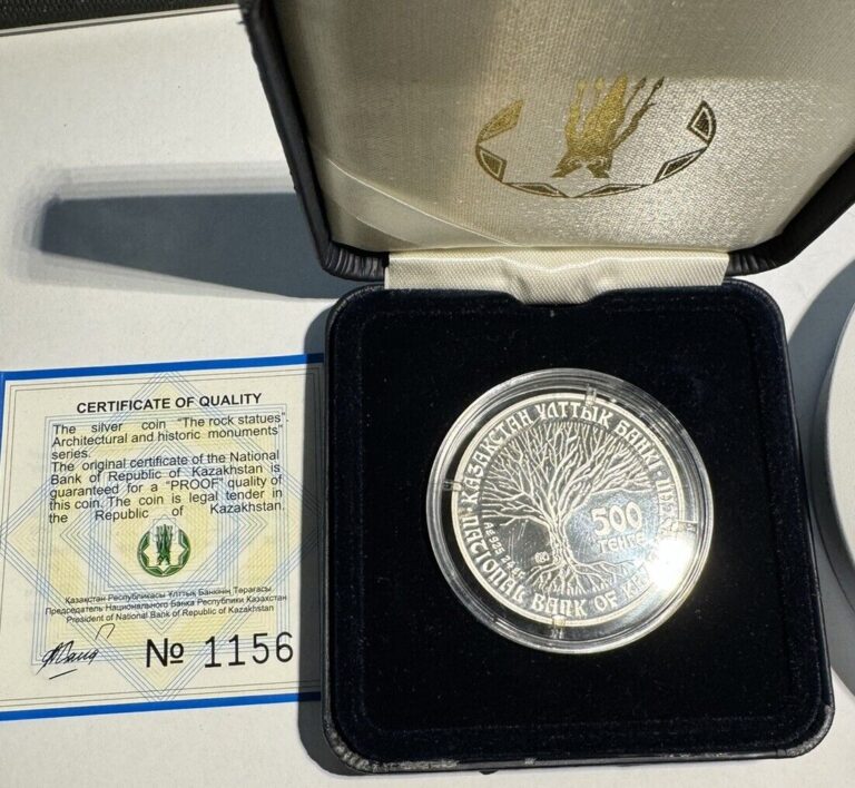 Read more about the article Kazakhstan 500 Tenge 2004 Silver Proof Limited Edition