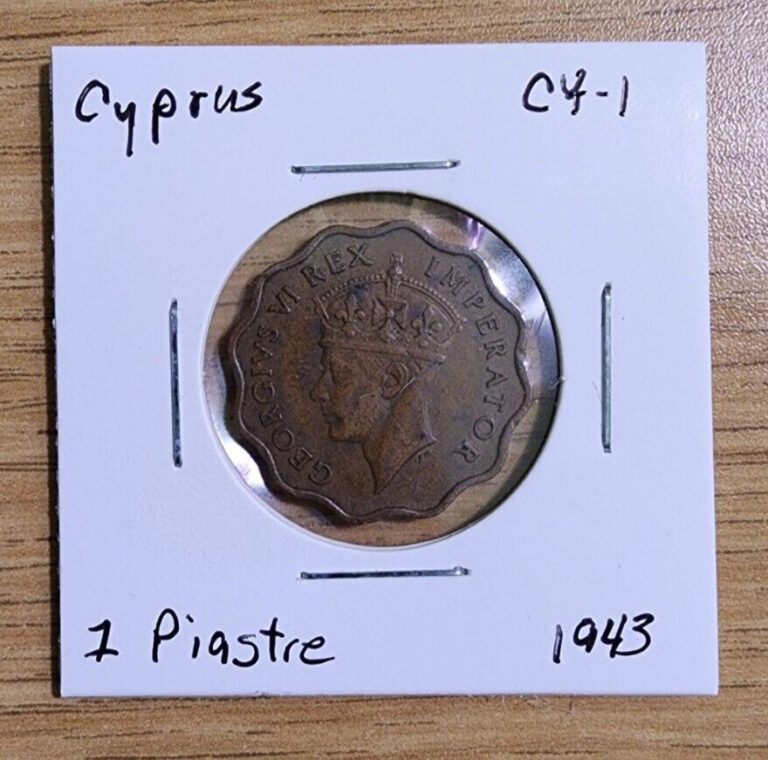 Read more about the article 1 Piastre (Cyprus  1943)