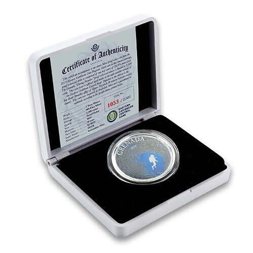 Read more about the article 2019 EC8 Grenada: Diving Paradise 1 oz Silver Proof (Colored)
