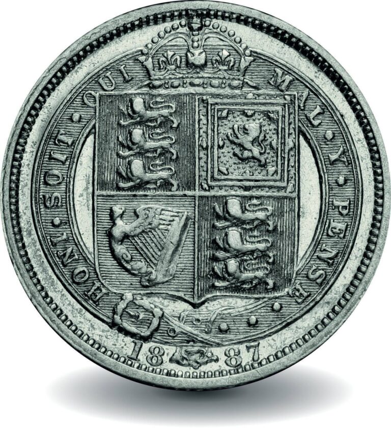 Read more about the article Queen Victoria Silver Shilling Coin 1887