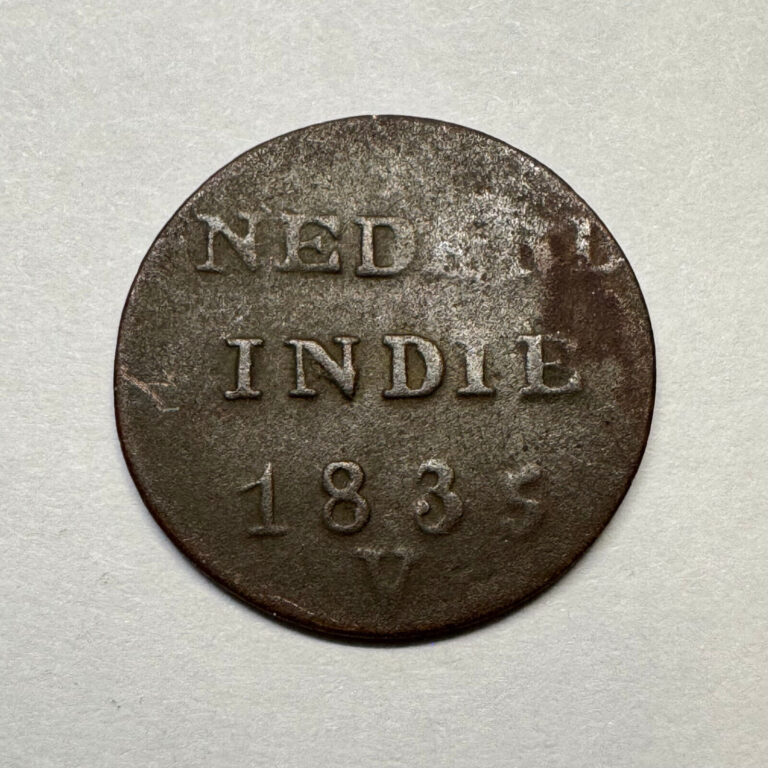 Read more about the article 1835 Netherlands 1 Cent/Duit – Beautiful Coin – Lot #A200-101