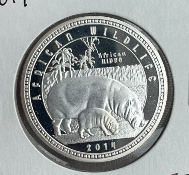 Read more about the article 2014 Zambia 1000 Kwacha – African Hippo – Silver Clad (Not Pure) L2