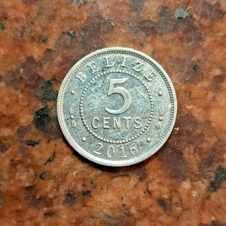 Read more about the article 2016 BELIZE 5 CENTS COIN – #B6077