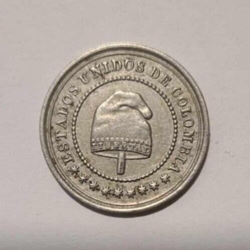 Read more about the article 1881 Colombia 2 1/2 Cents coin 056