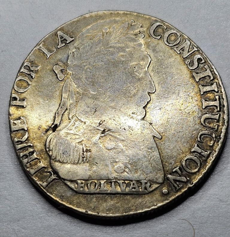 Read more about the article 1930 Potosi  4 Soles Bolivia Silver Coin