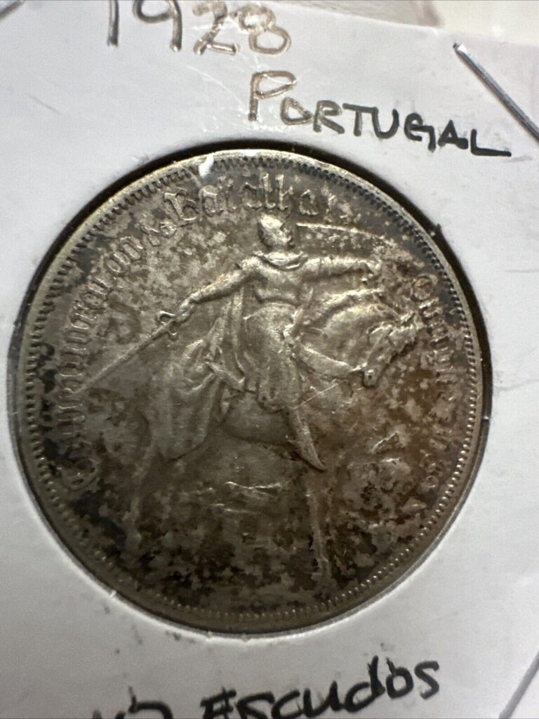 Read more about the article 🇵🇹1928 Portugal 10 Escudos Silver ~ Cool World Coin 200 000 Minted