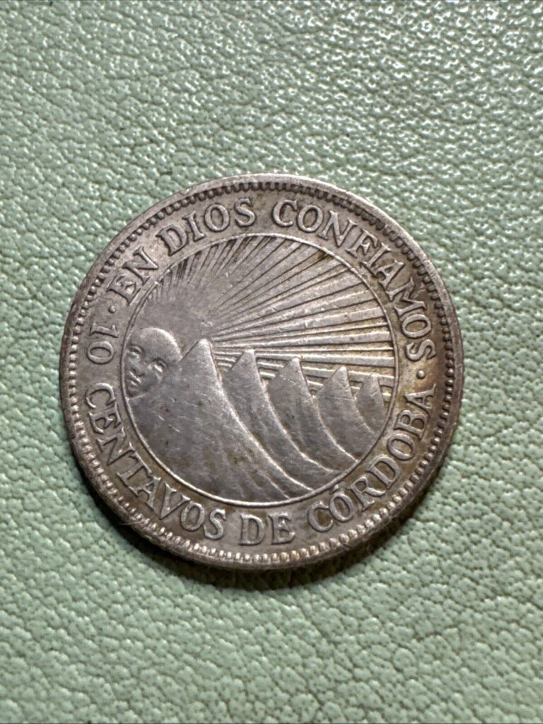 Read more about the article 1927 Nicaragua 10 Centavos Silver Coin