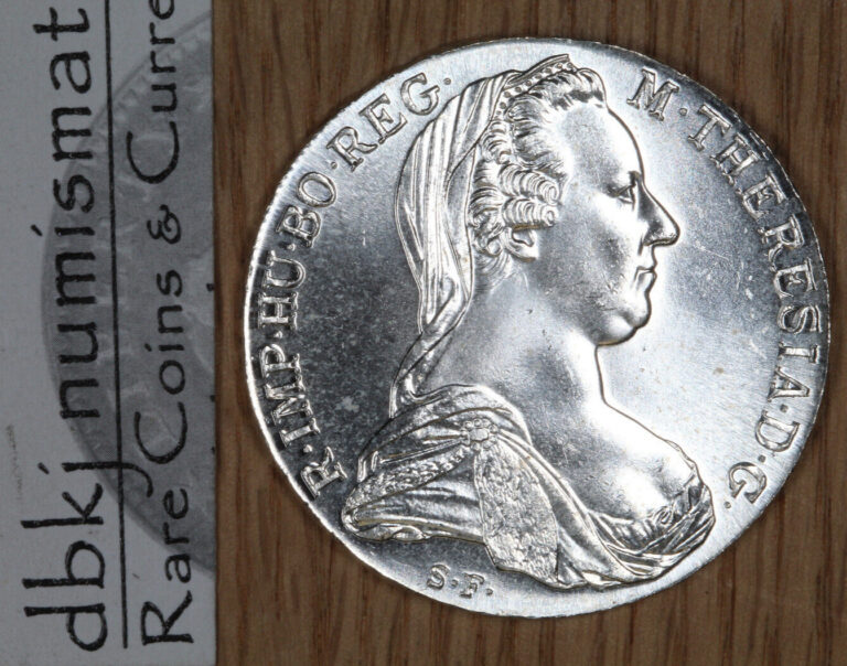 Read more about the article 1780 Austria Maria Theresa Thaler Restrike – Uncirculated