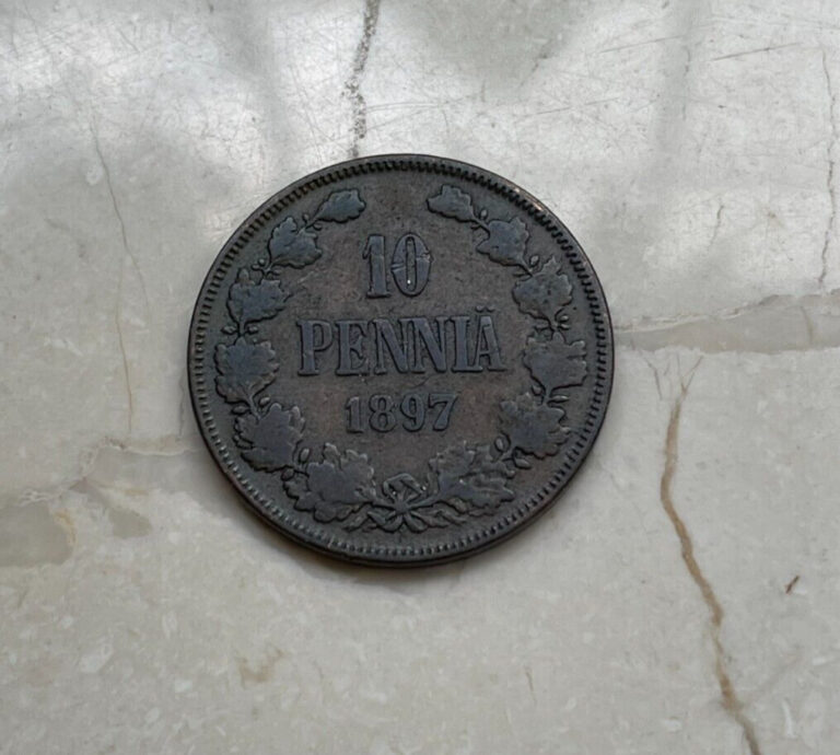 Read more about the article 1897 Finland 10 Pennia