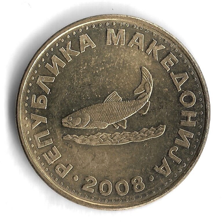 Read more about the article 2008 North Macedonia 2 Denari World Coin – KM# 3