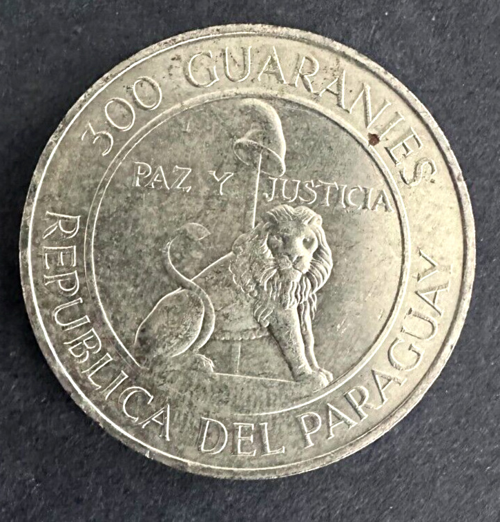 Read more about the article 1968 Paraguay Silver 300 Guaranies Coin – High Grade Crown