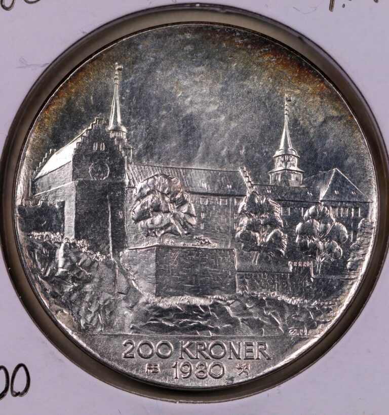 Read more about the article 1980 Norway 200 Kroner ***RARE ORIGINAL SILVER COIN***