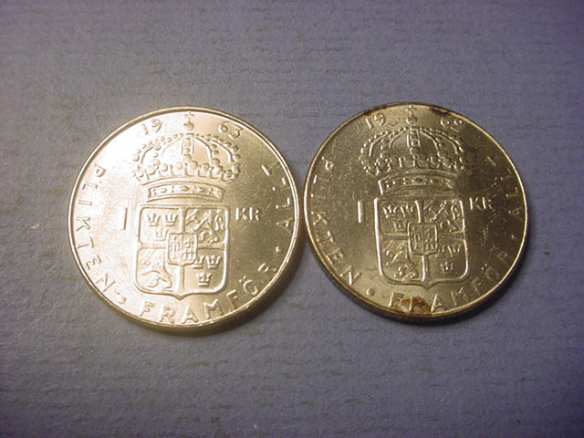 Read more about the article Sweden Krona Silver Pair BU #86863