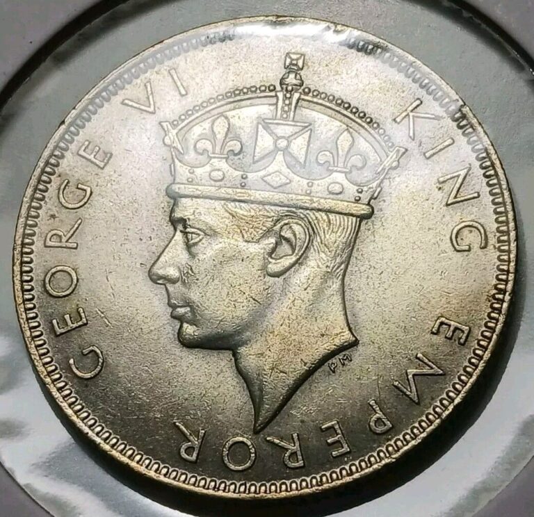 Read more about the article 1939 Seychelles One Silver Rupee ~ UNC Toned ~ Rare Higher Grade