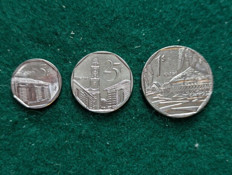 Read more about the article Caribbean Hard To Find Country Lot of 3 AU/UNC Coins