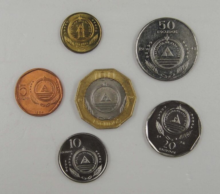 Read more about the article Cape Verde Coins Set of 6 Pieces Flower Edition 1994 UNC