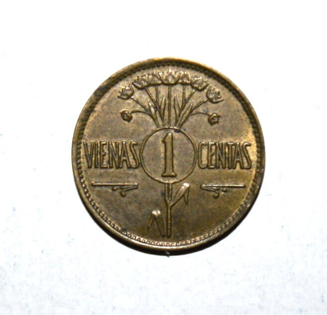 Read more about the article S2 – Lithuania 1 Centas 1925 Choice Uncirculated Coin *** Scarcer Date