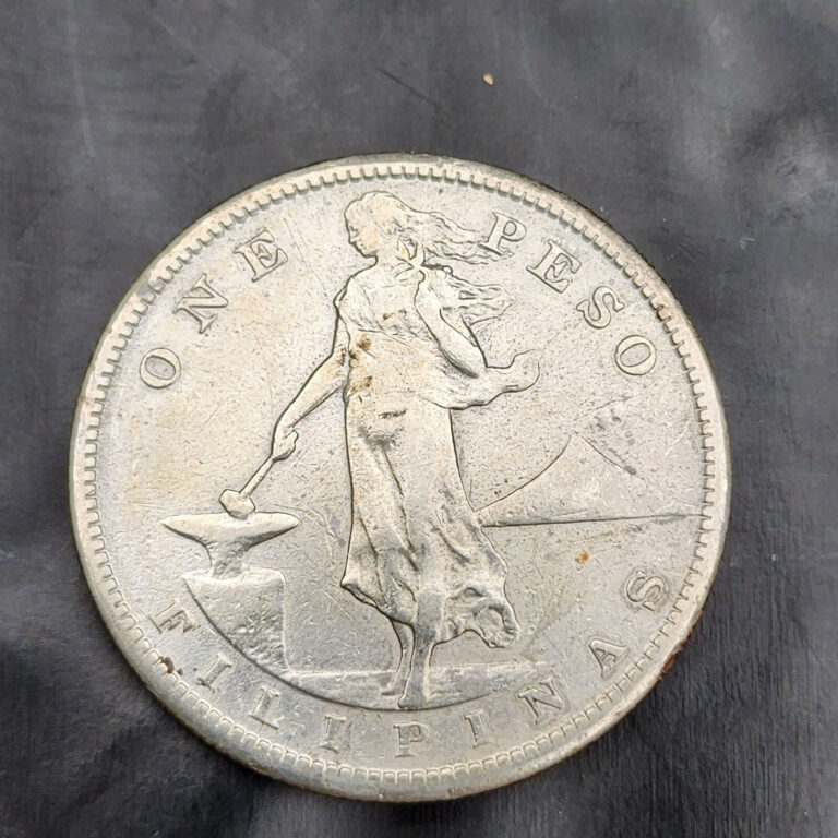 Read more about the article 1909-S US Philippines Silver One Peso San Francisco Mint 🌟