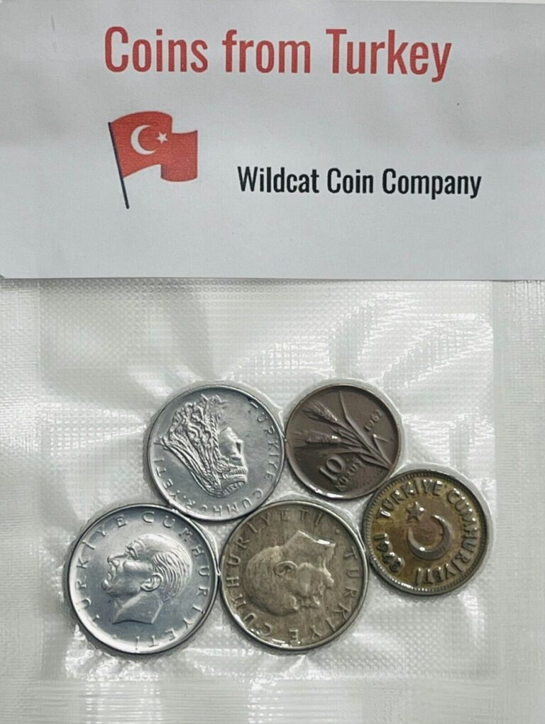 Read more about the article Turkey Coins – 5 Random Coins – Free Shipping