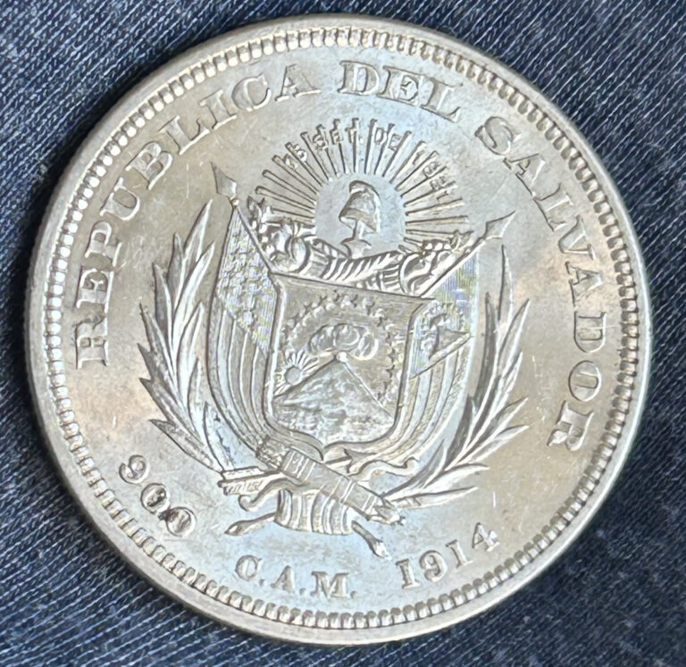 Read more about the article El Salvador 1 Peso 1914