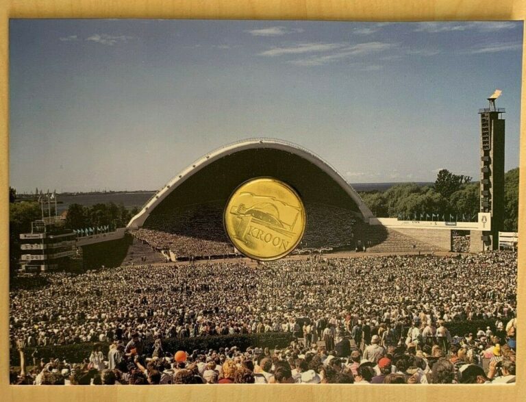 Read more about the article Estonia 1999 1 Kroon UNC Coin “Song Festival” in Coin Card/Blister KM#36