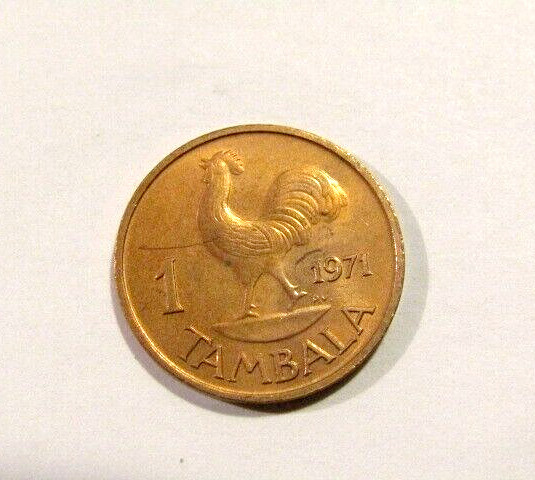 Read more about the article Malawi 1971 1 Tambala Bronze unc Coin Rooster