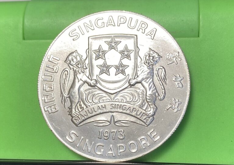 Read more about the article 1973 SINGAPORE $10 HAWK SILVER COIN