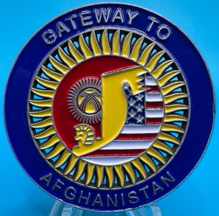 Read more about the article Gateway to Afghanistan OEF Enduring Freedom Kyrgyzstan Logistics Challenge Coin